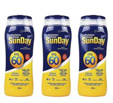 Kit 3 Protetor Solar Sunday Fps 60 200 Ml Kit 3 Protetor Solar Sunday Fps 60 200 Ml