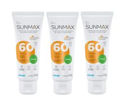 Kit 3 Protetor Solar Sunmax Intense Fps60 200g