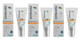 Kit 3 Protetor Solar Umbrella Intelligent Fluido Fps50 50g Kit 3 Protetor Solar Umbrella Intelligent Fluido Fps50 50g