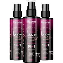 Kit 3 Protetor Térmico 10 em 1 Condiciona os Fios 200ml