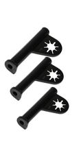 kit 3 PROTETORES COM PORTA CHAVE DE MANDRIL BOSCH 2600707059
