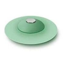 Kit 3 Protetores De Ralo Capa De Pia Silicone Cozinha Verde