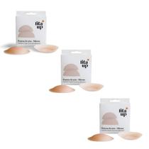 Kit 3 Protetores de Seios Tapa Mamilo Bico Caramelo Fita UP Kit 3 Protetores de Seios Tapa Mamilo Bico Caramelo Fita UP
