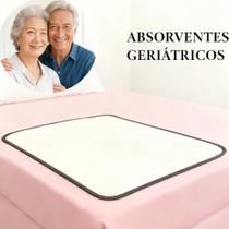 Kit 3 Protetores Higiênicos p Cama Lavável Geriátrico 90x100, Alta Absorção. Santy Moda Kit 3 Protetores Higiênicos p Cama Lavável Geriátrico 90x100, Alta Absorção. Santy Moda