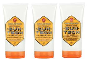 Kit 3 Protetores Solar Esportivo Vegano 5H Duração 50 FPS 540g Suntech Kit 3 Protetores Solar Esportivo Vegano 5H Duração 50 FPS 540g Suntech