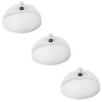 Kit 3 Protetores Tela Mosquiteiro Plástico Alimentos Fruta E Bolo 32x18cm - New Plastic Kit 3 Protetores Tela Mosquiteiro Plástico Alimentos Fruta E Bolo 32x18cm - New Plastic