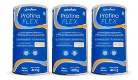 Kit 3 Protina Flex Peptídios Colágeno Whey Protein Linhahum Kit 3 Protina Flex Peptídios Colágeno Whey Protein Linhahum