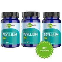 Kit 3 Psyllium Fibra Natural Vitamina B6 B12 QualyNutri 180 Caps Kit 3 Psyllium Fibra Natural Vitamina B6 B12 QualyNutri 180 Caps