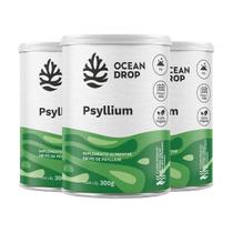 Kit 3 Psyllium Ocean Drop Vegano 300g Kit 3 Psyllium Ocean Drop Vegano 300g