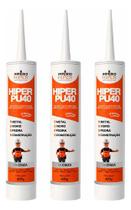 Kit 3 Pu40 Cinza Hiper