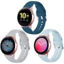 Kit 3 Pulseiras 20mm Samsung Galaxy active Active 2 44mm 40mm Galaxy Watch 3 41mm Galaxy 42mm Bip Bip Lite Bip S Amazfit