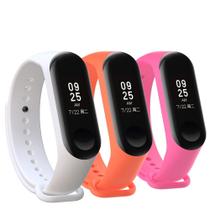 Kit 3 Pulseiras compatíveis com Mi Band 3 /4 Kit 3 Pulseiras compatíveis com Mi Band 3 /4