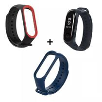 Kit 3 Pulseiras compatíveis com Mi Band 3 /4