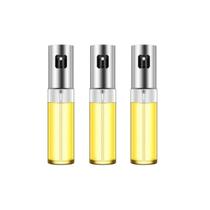 Kit 3 Pulverizador De Cozinha Spray Borrifador De Óleo, Azeite, Vinagre E Temperos 100ml