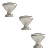 Kit 3 puxador cup zen niquel escovado com verniz zp5238.916 Kit 3 puxador cup zen niquel escovado com verniz zp5238.916