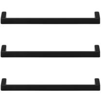 Kit 3 Puxadores Torralba Alça para Móveis 20cm Preto Fosco Oeiras Armários Gavetas Kit 3 Puxadores Torralba Alça para Móveis 20cm Preto Fosco Oeiras Armários Gavetas