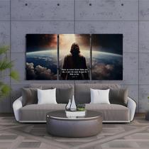 Kit 3 Quadro Decorativo Cristã Jesus Evangélico Gospel 60x30cm Kit 3 Quadro Decorativo Cristã Jesus Evangélico Gospel 60x30cm