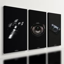 Kit 3 Quadro Decorativo Estúdio Fotografia Câmera Fotógrafo Kit 3 Quadro Decorativo Estúdio Fotografia Câmera Fotógrafo