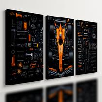 Kit 3 Quadro Decorativo Formula Carro Corrida Automobilismo Kit 3 Quadro Decorativo Formula Carro Corrida Automobilismo