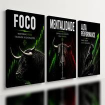Kit 3 Quadro Decorativo Mercado Financeiro Trader Bolsa Ações Investimento Kit 3 Quadro Decorativo Mercado Financeiro Trader Bolsa Ações Investimento