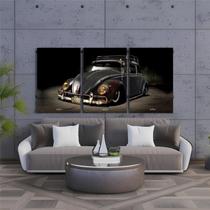 Kit 3 - Quadro Fusca Placa Decorativa Carros Antigo Vintage Kit 3 - Quadro Fusca Placa Decorativa Carros Antigo Vintage