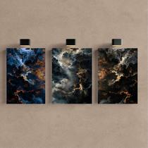 Kit 3 - Quadro Galaxia Pintura Planeta Universo Mdf Tratado Kit 3 - Quadro Galaxia Pintura Planeta Universo Mdf Tratado