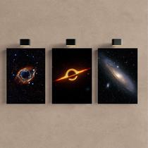 Kit 3 Quadro Galaxia Planeta Astronauta Universo Mdf Tratado Kit 3 Quadro Galaxia Planeta Astronauta Universo Mdf Tratado