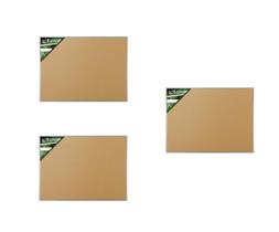 Kit 3 Quadros de Cortiça Standard 90x60cm Moldura de Alumínio Pop Referência 5703 SOUZA