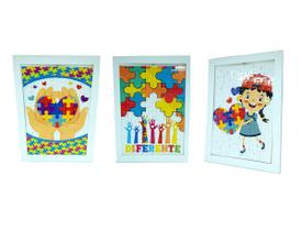 Kit 3 quadros decorativos para consultórios e Pediatria