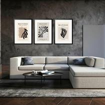 Kit 3 Quadros Grandes Matisse The Cut-Outs Collection 60x48cm Kit 3 Quadros Grandes Matisse The Cut-Outs Collection 60x48cm