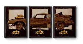 Kit 3 Quadros Mad Max 2