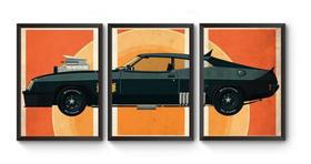 Kit 3 Quadros Madmax Kit 3 Quadros Madmax