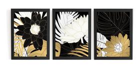 Kit 3 Quadros Obra De Arte Natureza Morta Presente Perfeito