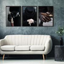 Kit 3 Quadros Tranca Rua Das Almas 24X18Cm Kit 3 Quadros Tranca Rua Das Almas 24X18Cm