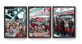 Kit 3 Quadros Varios Filmes Classicos Parte 2 Poster