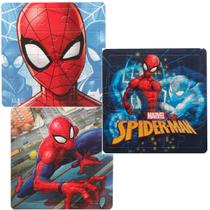 Kit 3 Quebra Cabeça Homem Aranha Spider Man Marvel Vingador