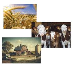 Kit 3 Quebra-Cabeças Cognitivos Vida No Campo De 90 Peças Kit 3 Quebra-Cabeças Cognitivos Vida No Campo De 90 Peças