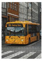 Kit 3 Quebra-cabeças Personalizado Ônibus de 60 peças Kit 3 Quebra-cabeças Personalizado Ônibus de 60 peças