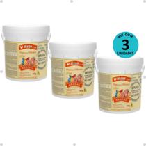 Kit 3 Ração Alcon Club Papa P/ Filhotes De Araras Super Premium 6Kg Kit 3 Ração Alcon Club Papa P/ Filhotes De Araras Super Premium 6Kg