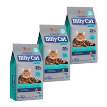 Kit 3 Ração Billy Cat Select Gatos Castrados - 7Kg Kit 3 Ração Billy Cat Select Gatos Castrados - 7Kg