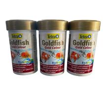 Kit 3 Rações Tetra Goldfish Color Bits 30g Kinguios E Carpas
