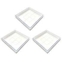 Kit 3 Ralos Oculto 13x13 Banheiro Anti Insetos Seca Piso Kit 3 Ralos Oculto 13x13 Banheiro Anti Insetos Seca Piso