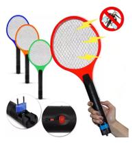 Kit 3 Raquetes Elétrica Mata Pernilongo Dengue Recarregável