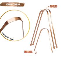 kIT 3 Raspador de Lingua Cobre Ayurveda 2 ADULTO E 1 INFANTIL kIT 3 Raspador de Lingua Cobre Ayurveda 2 ADULTO E 1 INFANTIL