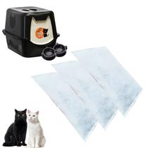 Kit 3 Refil Antiodor Banheiro Gato Carvão Ativado Toalete