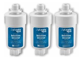 Kit 3 Refil Bebedouro Universal Especial Planeta Água Kit 3 Refil Bebedouro Universal Especial Planeta Água