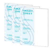 Kit 3 Refil Caderno Inteligente 90g 100 Folhas Liso Grande Kit 3 Refil Caderno Inteligente 90g 100 Folhas Liso Grande