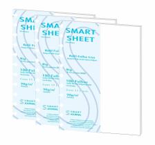 Kit 3 Refil Caderno Inteligente 90G 100 Folhas Liso Grande Kit 3 Refil Caderno Inteligente 90G 100 Folhas Liso Grande