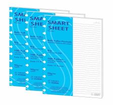 Kit 3 Refil Caderno Inteligente 90G 100 Folhas Pautado G 11F Kit 3 Refil Caderno Inteligente 90G 100 Folhas Pautado G 11F