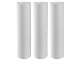 Kit 3 Refil Elemento Polipropileno Liso 10X2 1/2 50 Micras Kit 3 Refil Elemento Polipropileno Liso 10X2 1/2 50 Micras